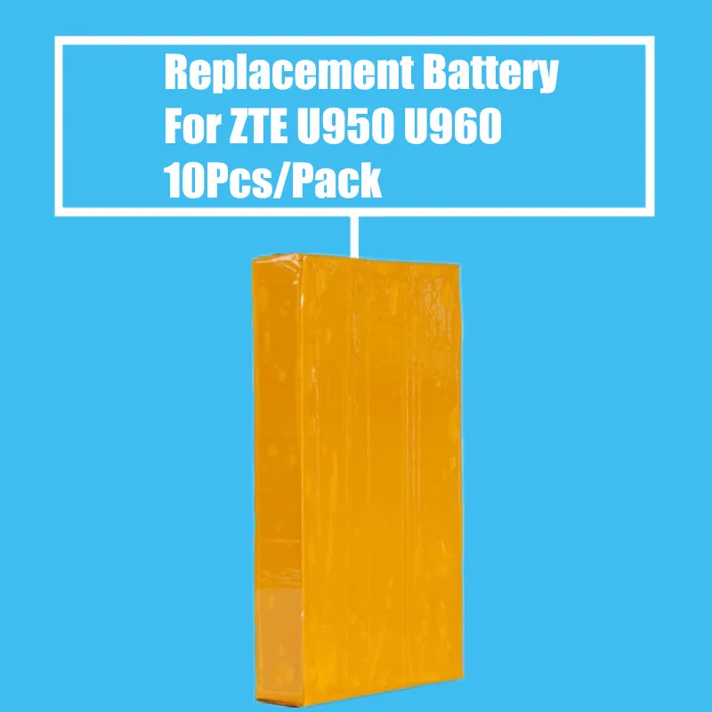 New Arrival 10Pcs/Pack Replacement Battery 2000mah for ZTE U950 U960 V955 N880G High Quality
New Arrival 10Pcs/Pack Replacement Battery 2000mah for ZTE U950 U960 V955 N880G High Quality