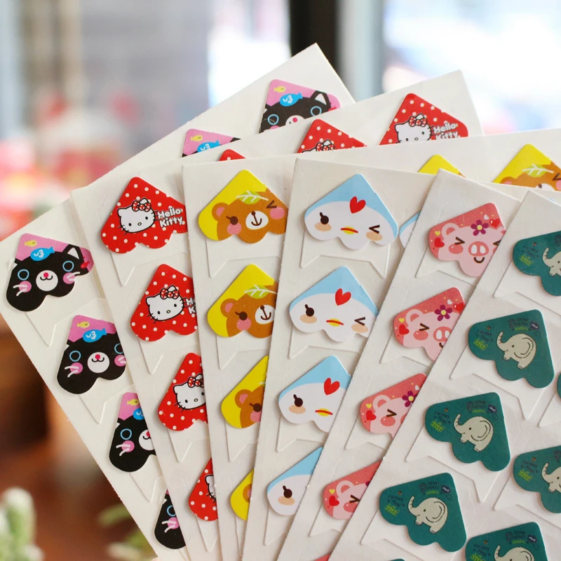 120 pcs/lot 5 sheets DIY Cute little animal Corner Paper Stickers for Photo Album Scrapbooking Handwork Frame albums Decoration
120 pcs/lot 5 sheets DIY Cute little animal Corner Paper Stickers for Photo Album Scrapbooking Handwork Frame albums Decoration