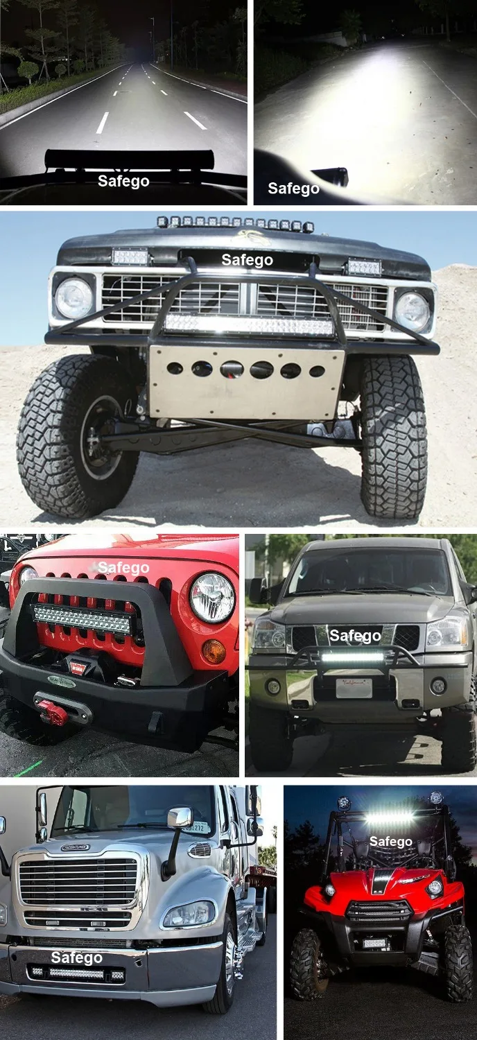 Safego 20 inch 12V 126W led work light bar offroad car trucks tractor ATV spot flood combo 4X4 126W led light bar light bar led
Safego 20 inch 12V 126W led work light bar offroad car trucks tractor ATV spot flood combo 4X4 126W led light bar light bar led