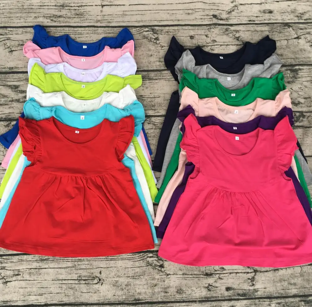 Wholesale childrens boutique clothing kid flutter cap sleeves top pearl dress boutique solid cute girl t shirts
Wholesale childrens boutique clothing kid flutter cap sleeves top pearl dress boutique solid cute girl t shirts