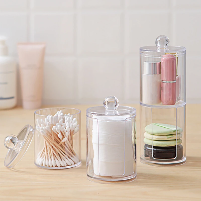Acrylic Cotton Swab Makeup Organizer Storage Box Make Up Cotton Pad Holder Portable Container Cosmetics Organizer Storage Case
Acrylic Cotton Swab Makeup Organizer Storage Box Make Up Cotton Pad Holder Portable Container Cosmetics Organizer Storage Case
