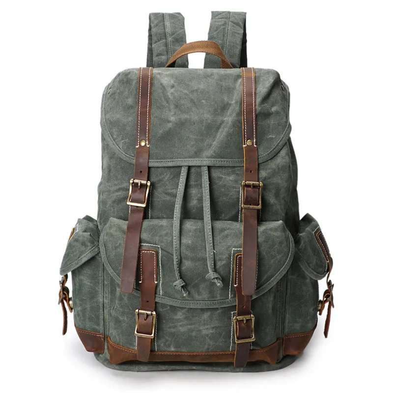 Nesitu Vintage Waterproof Large Capacity Grey Cyan Army Green Canvas 14'' Laptop Women Men Backpack Men's Travel Bags #M5256
Nesitu Vintage Waterproof Large Capacity Grey Cyan Army Green Canvas 14'' Laptop Women Men Backpack Men's Travel Bags #M5256