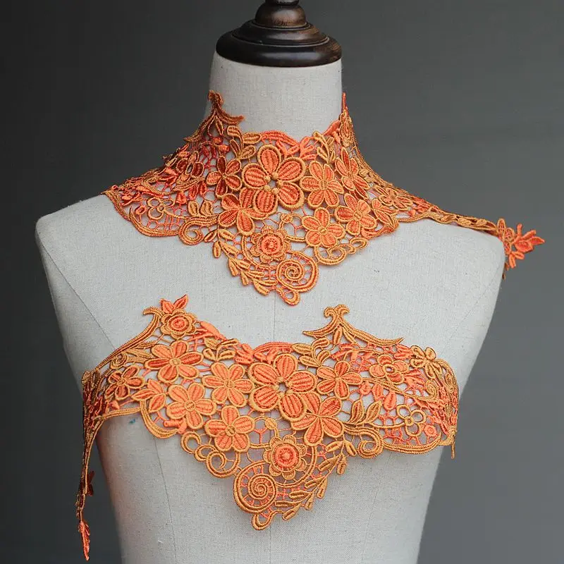 Free shipping (2piece/lot) high quality Sewing Floral Flower Motif Venise Lace Applique for Garment Embroidery Lace patch 40cm
Free shipping (2piece/lot) high quality Sewing Floral Flower Motif Venise Lace Applique for Garment Embroidery Lace patch 40cm