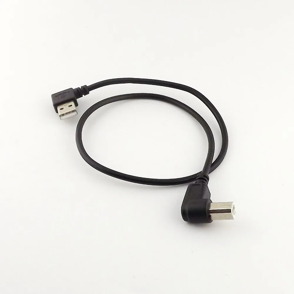 10pcs USB 2.0 A Male Left Angle To USB B Male Right Angle Printer Scanner Cable 50cm
10pcs USB 2.0 A Male Left Angle To USB B Male Right Angle Printer Scanner Cable 50cm