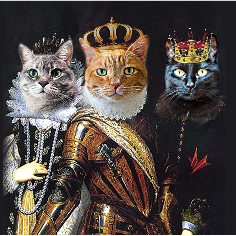 Cartoon cats,diamond embroidery,mosaic,wall decor,DIY,rhinestone,pasted,diamond painting,cross stitch,needle gifts--zzl
Cartoon cats,diamond embroidery,mosaic,wall decor,DIY,rhinestone,pasted,diamond painting,cross stitch,needle gifts--zzl