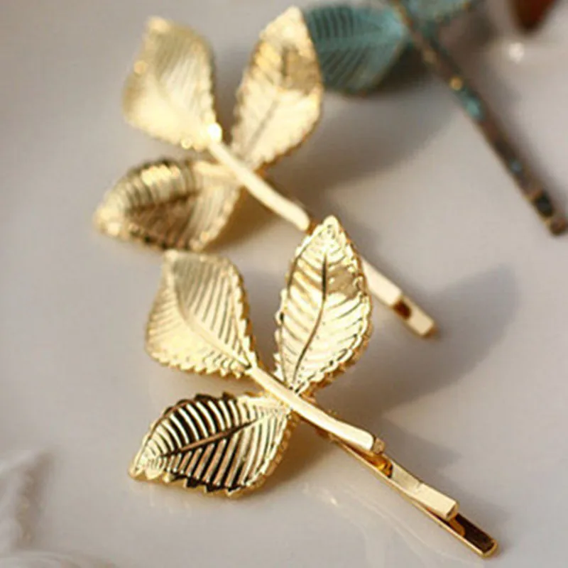 2pcs Golden 5 leaf hairpin fashion bridal headdress olive leaf tree leaves hairclip hair accessories for women girls
2pcs Golden 5 leaf hairpin fashion bridal headdress olive leaf tree leaves hairclip hair accessories for women girls