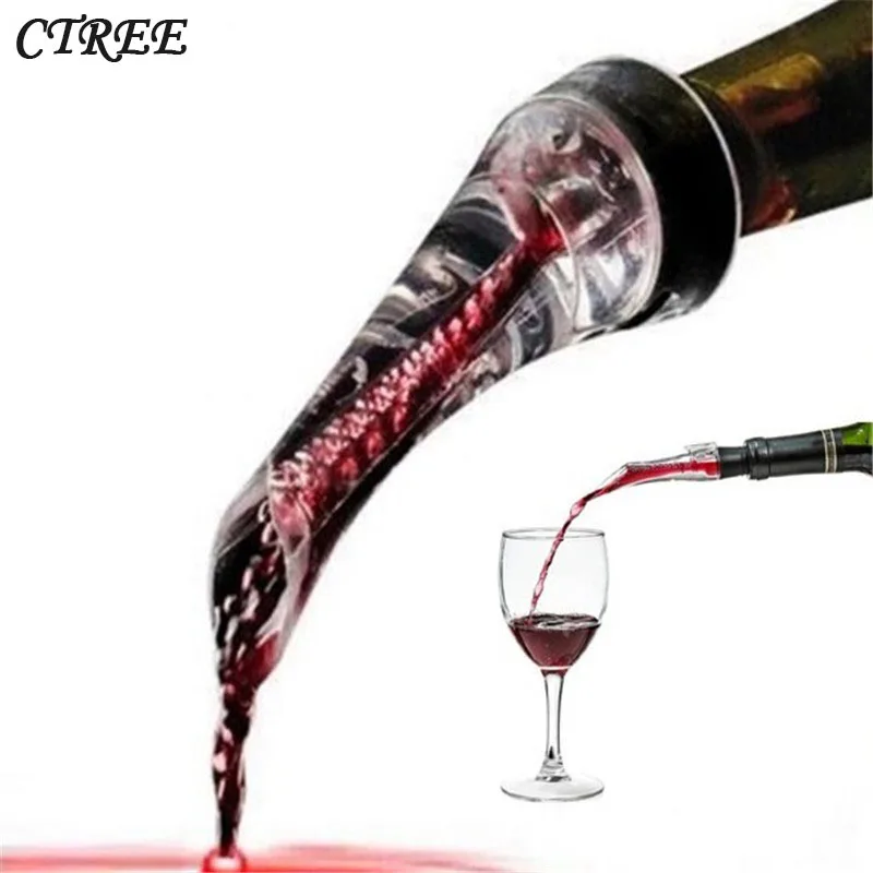 CTREE 1Pc Red Wine Aerator Decanter Multifunction Wine Olecranon Pourer Quick Aerating Pourer Wine Bottle Travel Aerator C340
CTREE 1Pc Red Wine Aerator Decanter Multifunction Wine Olecranon Pourer Quick Aerating Pourer Wine Bottle Travel Aerator C340