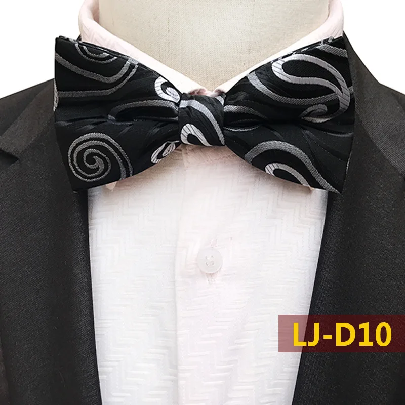 Fashion Mans Bow Ties Wedding Luxury Silk Paisley Pattern Butterfly Striped Dots Plaid Bowtie 12colors
Fashion Mans Bow Ties Wedding Luxury Silk Paisley Pattern Butterfly Striped Dots Plaid Bowtie 12colors