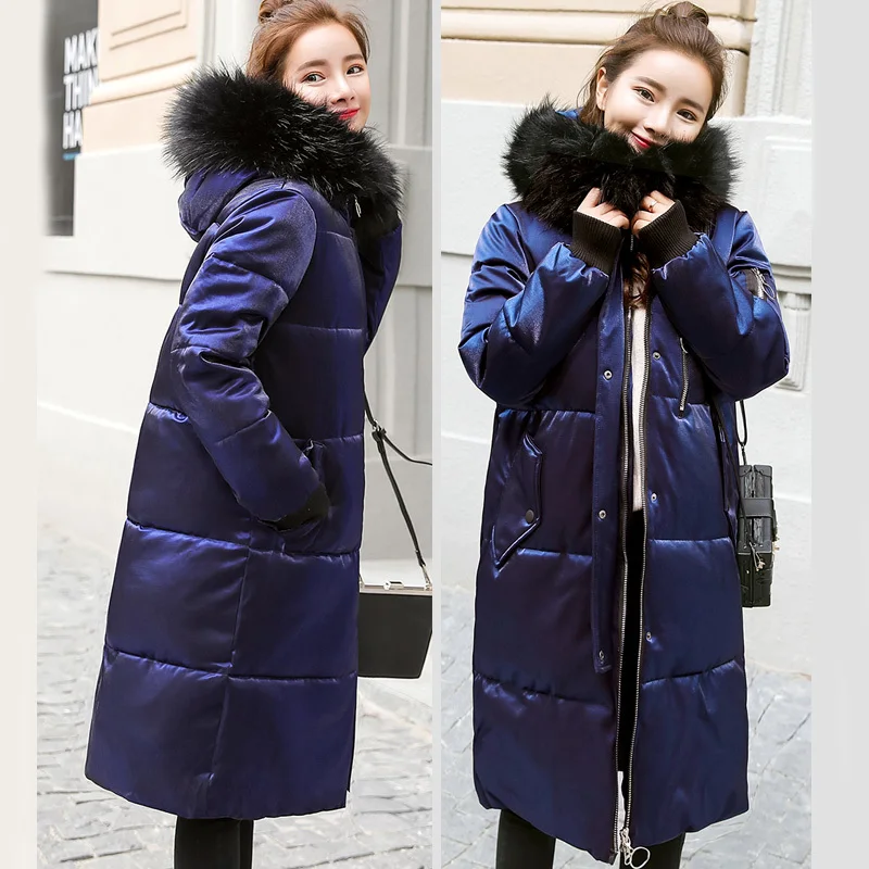 MoYan 2018 Winter women Parkas Velour fabric solid long warm jacket coat Solid fur collar hooded thick parka coat
MoYan 2018 Winter women Parkas Velour fabric solid long warm jacket coat Solid fur collar hooded thick parka coat