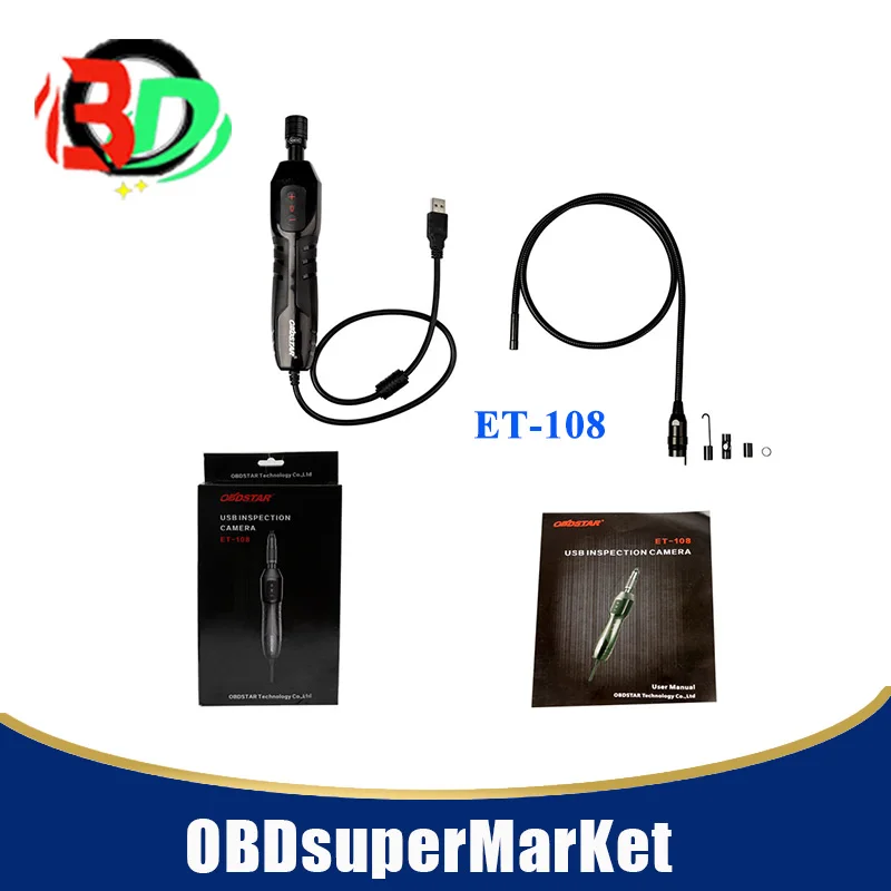 USB-камера для обследования OBDSTAR Φ ET108, работает с OBDSTAR X300 DP и OBDSTAR DP Pad ET108
USB-камера для обследования OBDSTAR Φ ET108, работает с OBDSTAR X300 DP и OBDSTAR DP Pad ET108