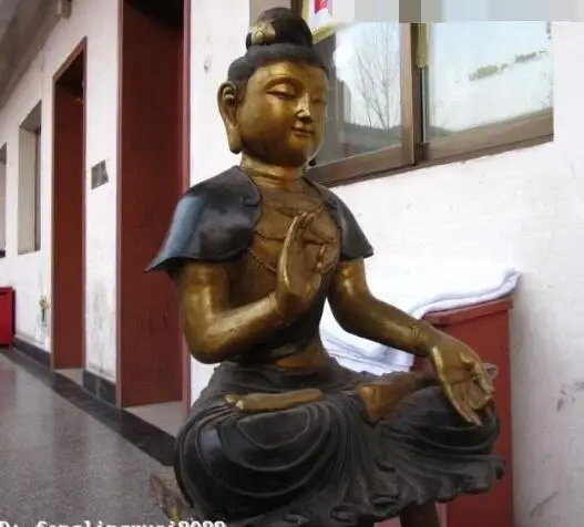 Free shipping S03385 Huge Chinese Bronze Gild Bodhisattva Kwan-Yin Guan Yin Budhisattva Buddha Statue
Free shipping S03385 Huge Chinese Bronze Gild Bodhisattva Kwan-Yin Guan Yin Budhisattva Buddha Statue