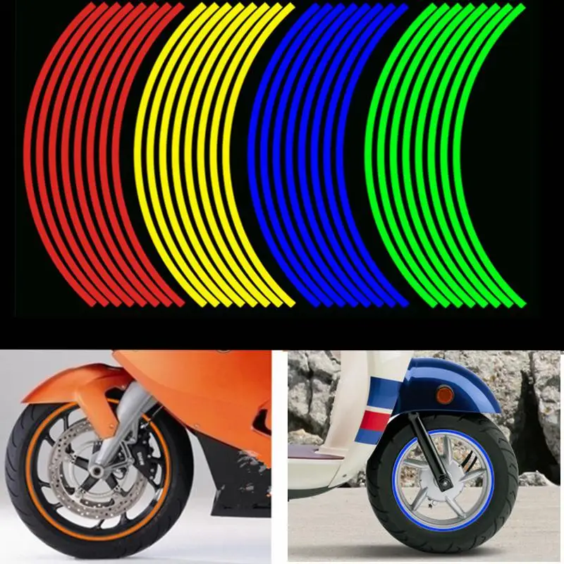 12inch Motorcycle Reflective Wheel Sticker Wheel Ring Waterproof Sticker Hub Tire Decoration Wheel Sticker Accessories
12inch Motorcycle Reflective Wheel Sticker Wheel Ring Waterproof Sticker Hub Tire Decoration Wheel Sticker Accessories