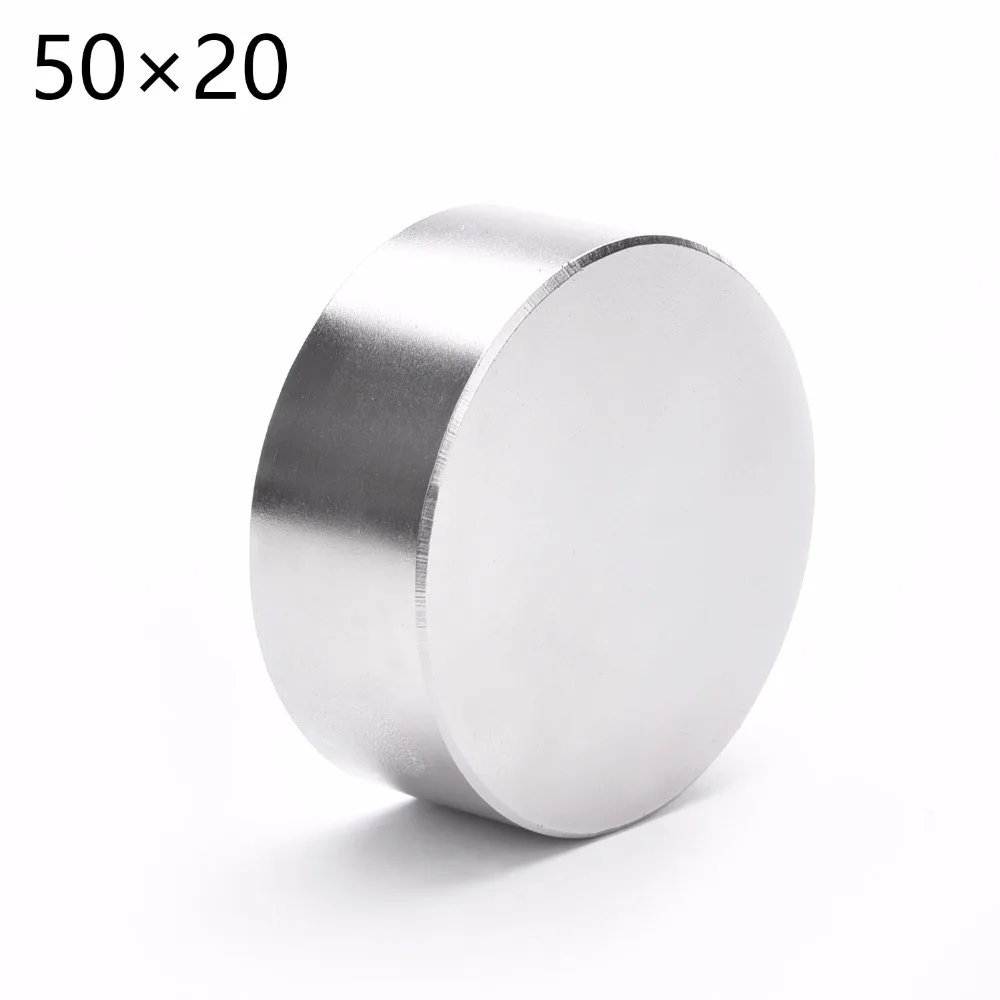 1pc 50mm x 20mm hot Powerful Strong magnet 50x20 Round NdFeB Neodymium Magnet Dia 50*20 N52 Rare Earth Magnet free shipping
1pc 50mm x 20mm hot Powerful Strong magnet 50x20 Round NdFeB Neodymium Magnet Dia 50*20 N52 Rare Earth Magnet free shipping