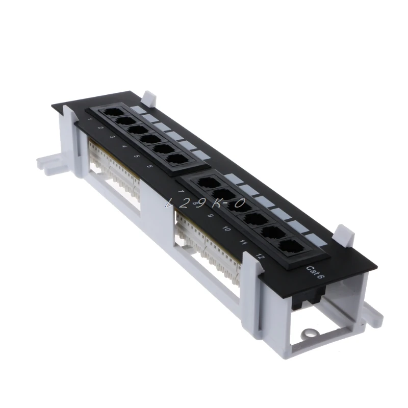 Network Tool Kit 12 Port CAT6 Patch Panel RJ45 Networking Wall Mount Rack Mount Bracket
Network Tool Kit 12 Port CAT6 Patch Panel RJ45 Networking Wall Mount Rack Mount Bracket
