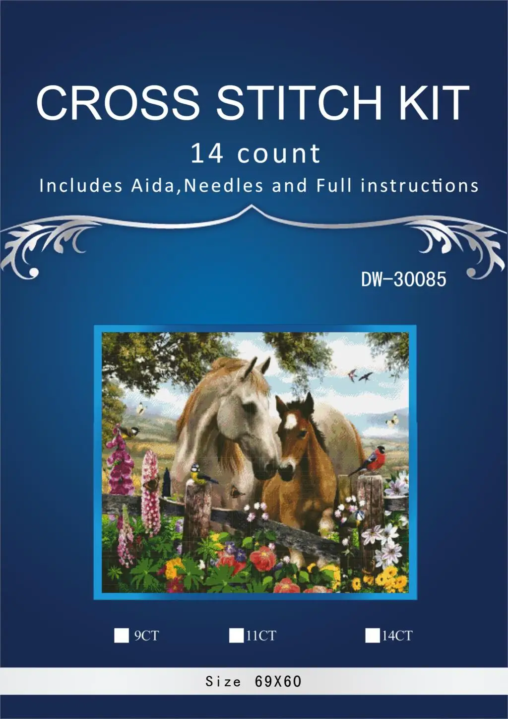 Horses around Birds Chinese Stitch,DIY 14CT similar DMC Cross Stitch,Sets For Embroidery Kits Counted Cross-Stitching
Horses around Birds Chinese Stitch,DIY 14CT similar DMC Cross Stitch,Sets For Embroidery Kits Counted Cross-Stitching