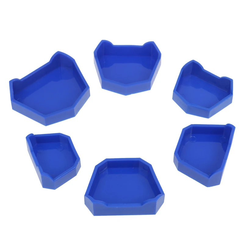 New 6Pcs/set Dental Model Base Set Dental Mold Plaster Base Denture Tray Dental Lab Former Base Kit Oral Hygiene Care 3 Sizes
New 6Pcs/set Dental Model Base Set Dental Mold Plaster Base Denture Tray Dental Lab Former Base Kit Oral Hygiene Care 3 Sizes