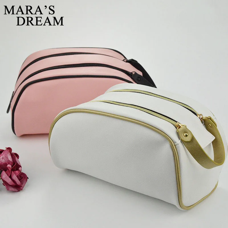 Mara's Dream Women Cosmetic Cases New double zipper large capacity Women bag waterproof casual PU leather wash bag storage bag
Mara's Dream Women Cosmetic Cases New double zipper large capacity Women bag waterproof casual PU leather wash bag storage bag