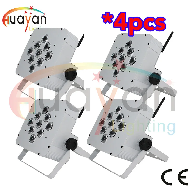 4PCS/PACK Professional DJ Lighting Battery Wireless RGBWA LED Par Can Wash 9*10W RGBAW 5in1 Lighting,DJ Uplighting Slim PAR
4PCS/PACK Professional DJ Lighting Battery Wireless RGBWA LED Par Can Wash 9*10W RGBAW 5in1 Lighting,DJ Uplighting Slim PAR