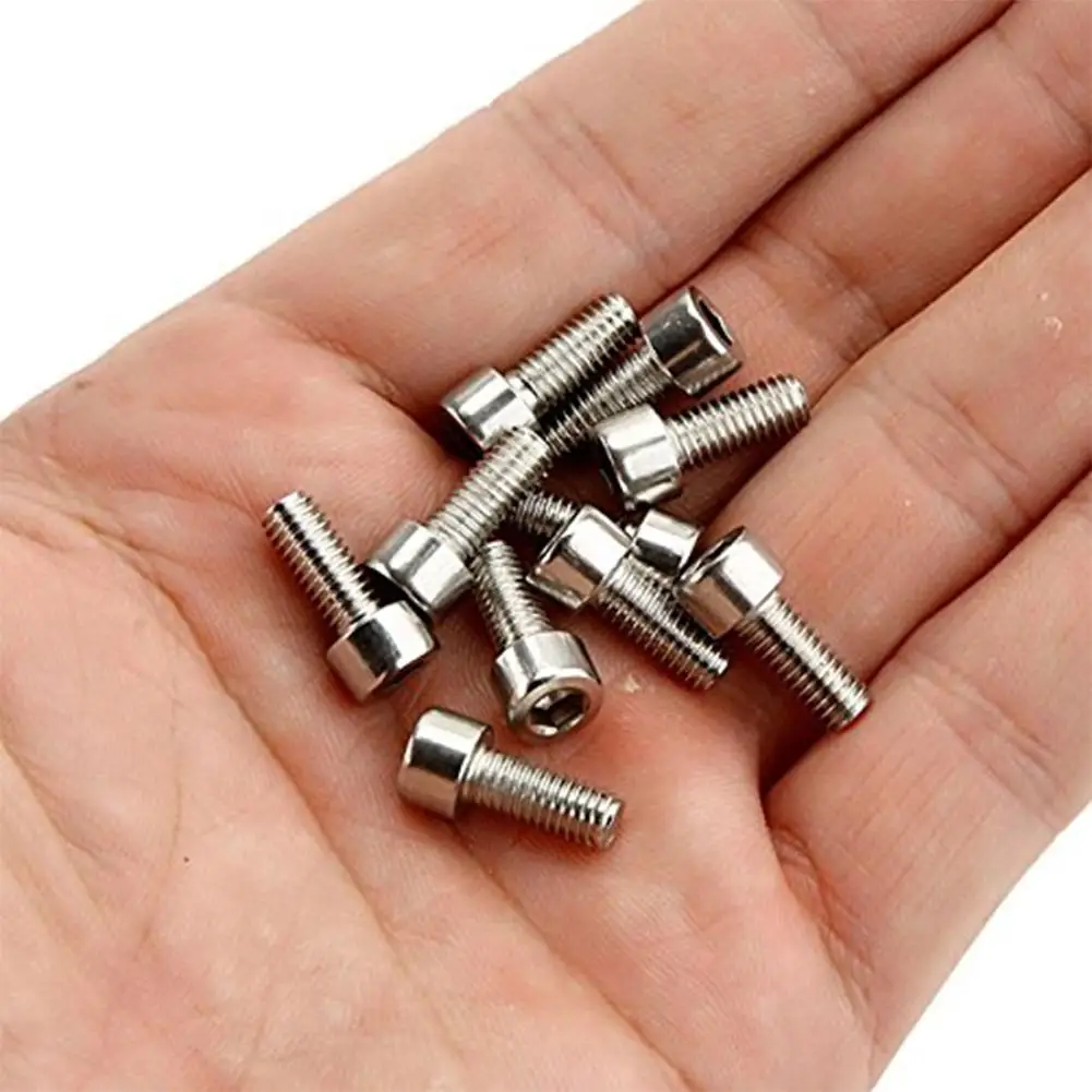 Bike Bicycles Sockets Screws Water Bottle Holder Bolts Stainless Steel 5MM*12MM Threaded Screws Cycling Tools for Bracket Rack
Bike Bicycles Sockets Screws Water Bottle Holder Bolts Stainless Steel 5MM*12MM Threaded Screws Cycling Tools for Bracket Rack