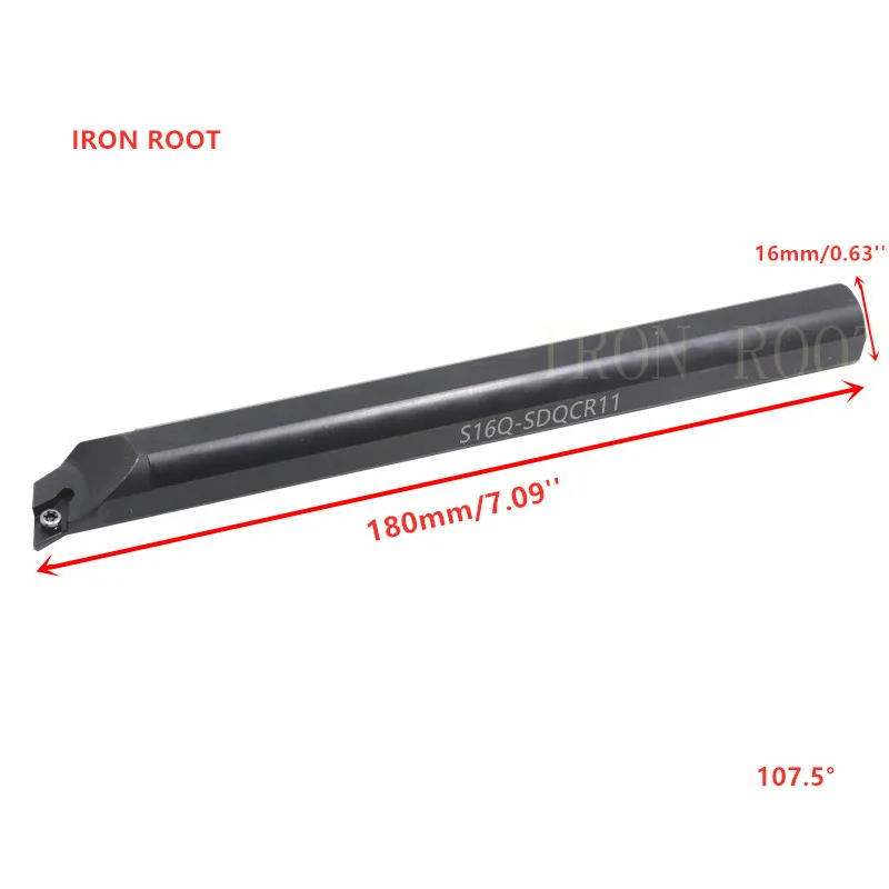 S16Q/S20R/S25S/S32T-SDQCR11/SDQCL11 CNC Lathe Internal Turning Tool Holder Boring Bar For DCMT11T3 Insert
S16Q/S20R/S25S/S32T-SDQCR11/SDQCL11 CNC Lathe Internal Turning Tool Holder Boring Bar For DCMT11T3 Insert