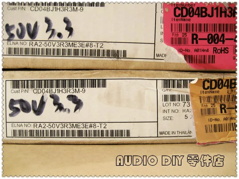 20PCS/100PCS ELNA Brown RA2 Series 3.3uF 50V 50V3.3UF Audio Electrolytic Capacitor
20PCS/100PCS ELNA Brown RA2 Series 3.3uF 50V 50V3.3UF Audio Electrolytic Capacitor