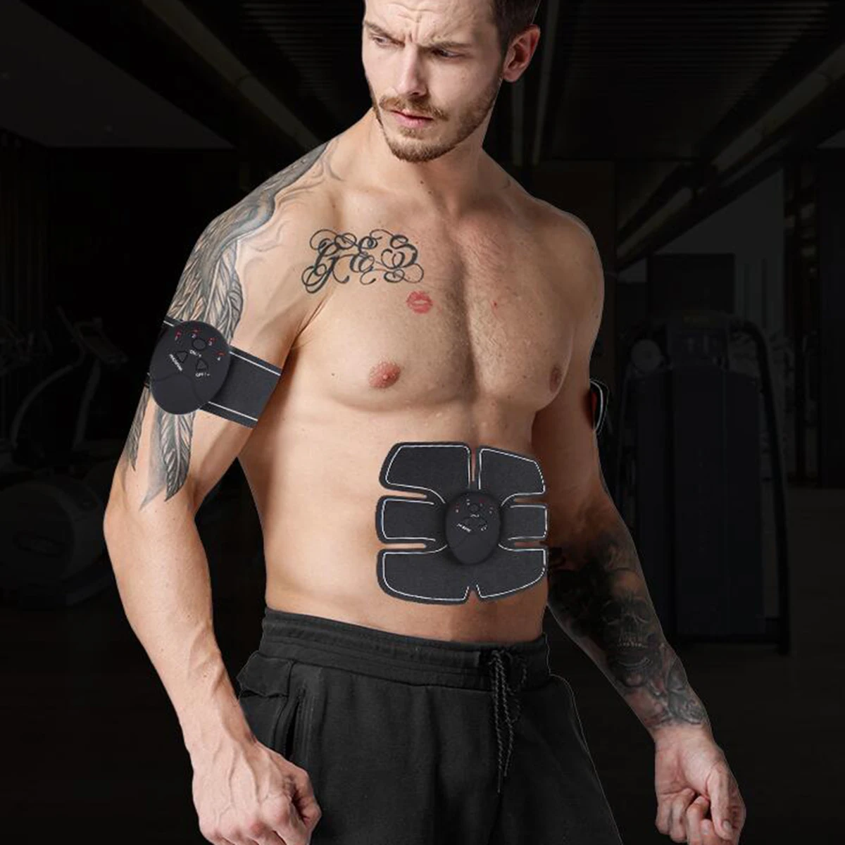EMS Wireless Muscle Stimulator Trainer Smart Fitness Abdominal Training Electric Weight Loss Stickers Body Slimming Belt Unisex
EMS Wireless Muscle Stimulator Trainer Smart Fitness Abdominal Training Electric Weight Loss Stickers Body Slimming Belt Unisex