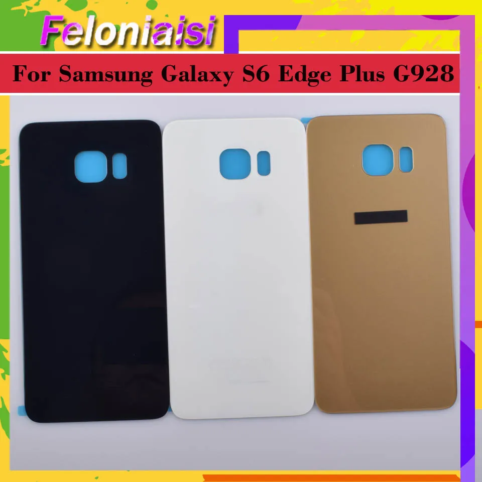 10 шт./партия для samsung Galaxy S6 Edge Plus G928 G928F корпус батарейного отсека задняя Задняя