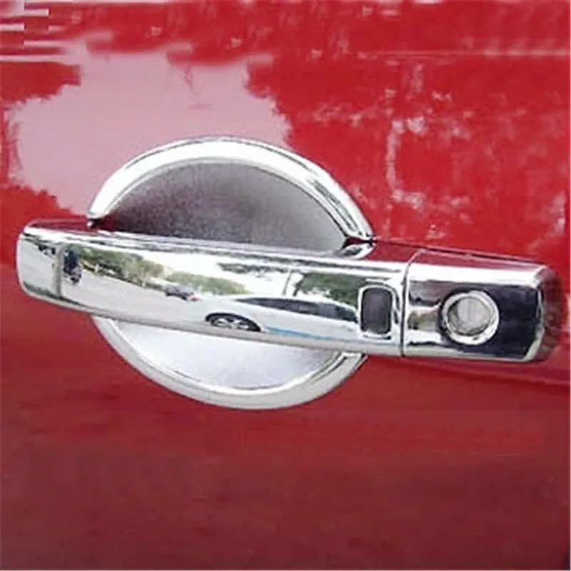 ABS Chrome Door Handle Bowl Door handle Protective covering Cover Trim For Nissan Qashqai j10 2008-2015 Car styling
ABS Chrome Door Handle Bowl Door handle Protective covering Cover Trim For Nissan Qashqai j10 2008-2015 Car styling