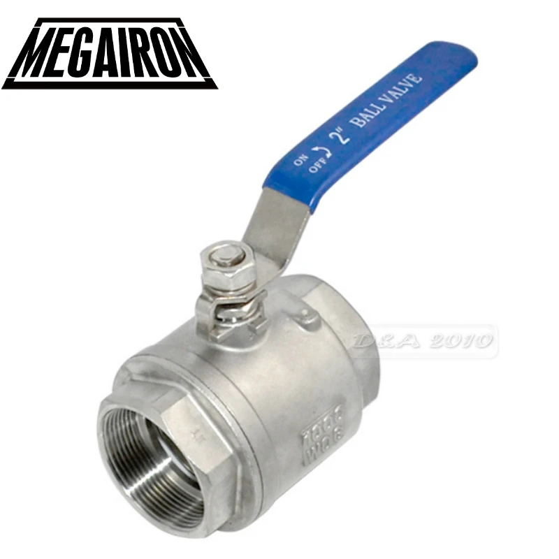 MEGAIRON BSPT 2 "DN50 Female Нержавеющая сталь SS316 Двухкомпонентный клапан Шаровой кран с полным диаметром с шаровым клапаном с виниловой рукояткой Мак...
MEGAIRON BSPT 2 "DN50 Female Нержавеющая сталь SS316 Двухкомпонентный клапан Шаровой кран с полным диаметром с шаровым клапаном с виниловой рукояткой Мак...
