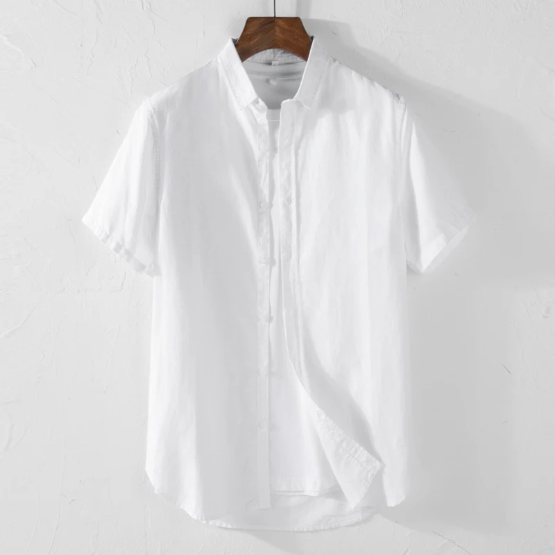 Cotton and linen shirt men summer blue shirt mens casual fashion shirts male comfortable tops Italy style overhemd chemise
Cotton and linen shirt men summer blue shirt mens casual fashion shirts male comfortable tops Italy style overhemd chemise