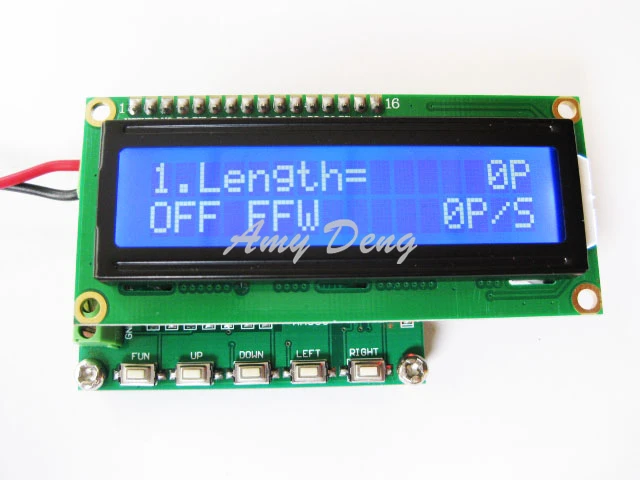 Single-axis stepper motor controller 50khz pulse without losing step 0.Hz to 200kHz frequency meter
Single-axis stepper motor controller 50khz pulse without losing step 0.Hz to 200kHz frequency meter