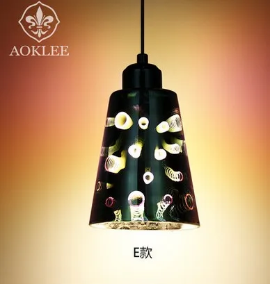 3D Fireworks Effect LED Pendant light Bulb Vintage Art Decoration lamp 110V-220V E27 Glass Shade | Лампы и освещение