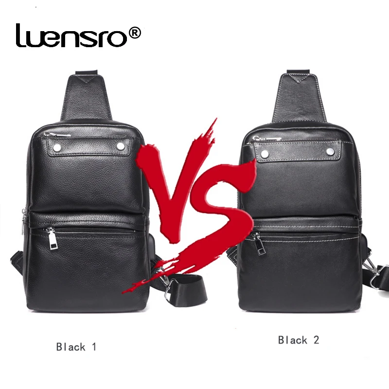 New Designer Genuine Leather Men Chest Bag Pack USB Crossbody Male Messenger Bags Phone Charger Shoulder Bags Fashion Men Bag
New Designer Genuine Leather Men Chest Bag Pack USB Crossbody Male Messenger Bags Phone Charger Shoulder Bags Fashion Men Bag
