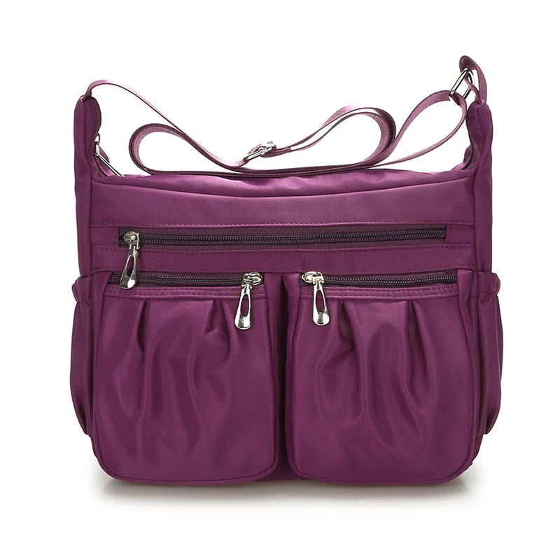 Women Messenger Shoulder Bags Zipper Bag Oxford Textile Travel Large Capacity Crossbody Bag Purses Handbags Multi-layer Handbags
Women Messenger Shoulder Bags Zipper Bag Oxford Textile Travel Large Capacity Crossbody Bag Purses Handbags Multi-layer Handbags