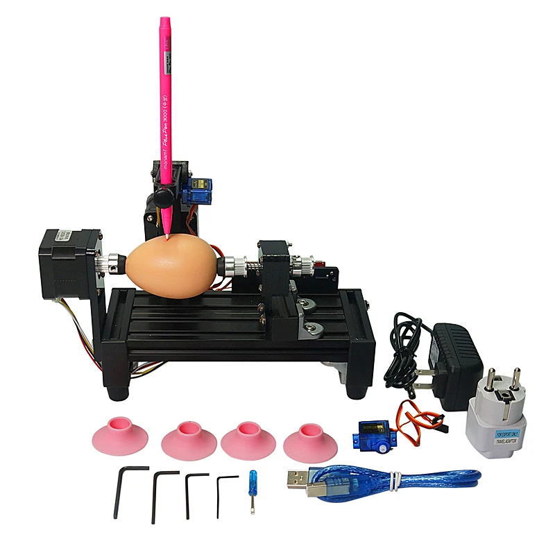 Disassembled Egg-drawing robot 220V 110V Spheres drawing machine drawing on egg and ball for children Small egg-drawing machine
Disassembled Egg-drawing robot 220V 110V Spheres drawing machine drawing on egg and ball for children Small egg-drawing machine