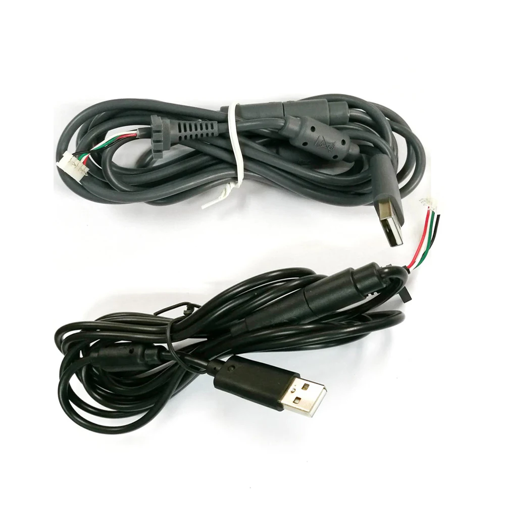 Цвет черный серый Комплект из 4 Pin проводной контроллер Интерфейс USB кабель для