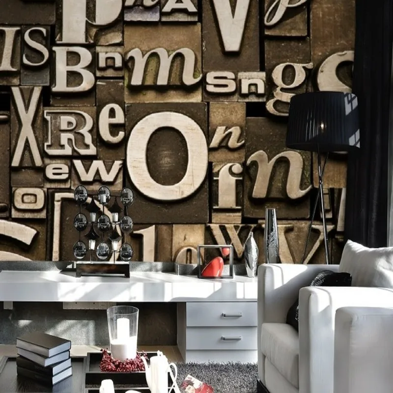 photo wallpaper 3D custom large mural wallpaper TV backdrop sofa bedroom letters non-mainstream wallpaper
photo wallpaper 3D custom large mural wallpaper TV backdrop sofa bedroom letters non-mainstream wallpaper