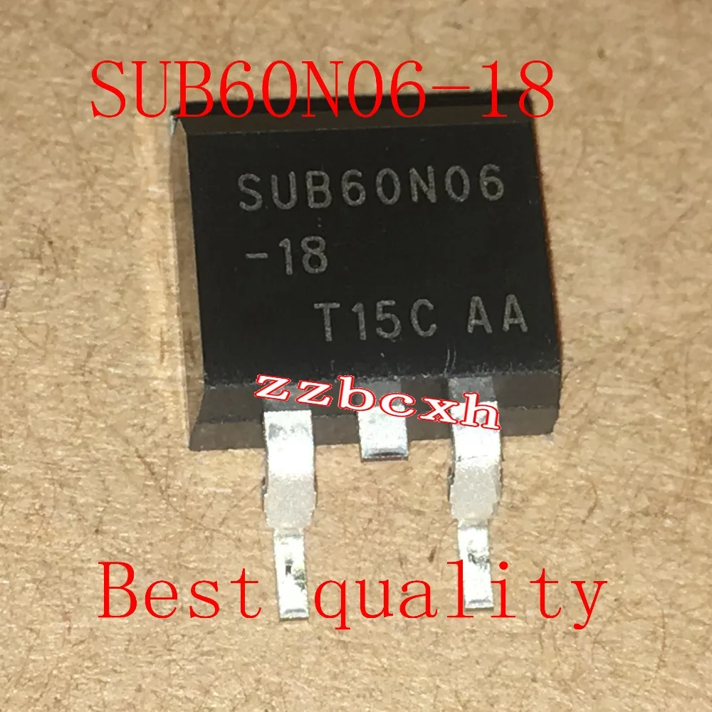 5 шт./лот новый оригинальный в наличии SUB60N06-18 TO-263
5 шт./лот новый оригинальный в наличии SUB60N06-18 TO-263
