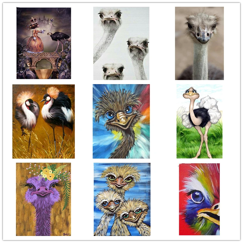 5d Diamond Painting,Animal,Cartoon Ostrich,Diamond Mosaic Full Display,Full Square/Round Rhinestones,DIY Decor Home WG864
5d Diamond Painting,Animal,Cartoon Ostrich,Diamond Mosaic Full Display,Full Square/Round Rhinestones,DIY Decor Home WG864
