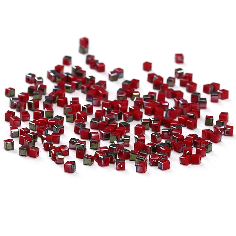 NEW Crystal Beads Red Wine Color AB 100pc 2mm Austria Crystal Cube Beads Loose Beads Square-shape Crystal Beads for Jewelry C-1
NEW Crystal Beads Red Wine Color AB 100pc 2mm Austria Crystal Cube Beads Loose Beads Square-shape Crystal Beads for Jewelry C-1