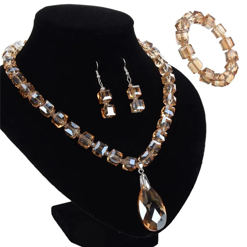 Женский комплект украшений JEROLLON ожерелье с воротником в стиле бохо чокер