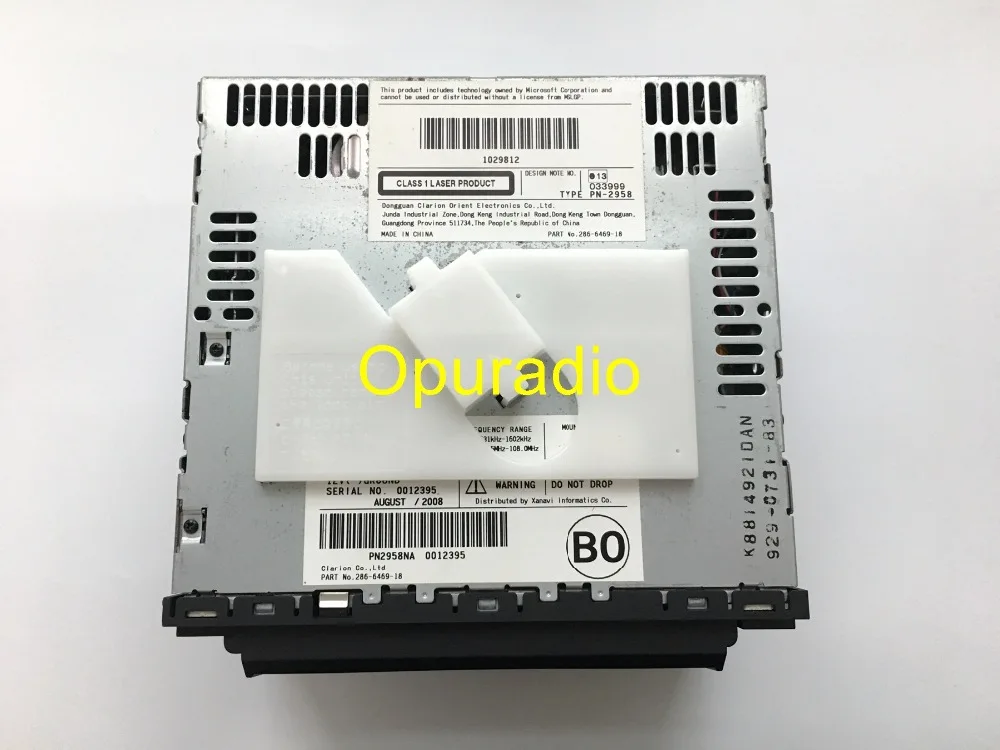 NI SAN 28185 EH200 PN 2701B CD6K 1210U 6 DSIC устройство для замены CD NAVARA D40 навигации Заводская