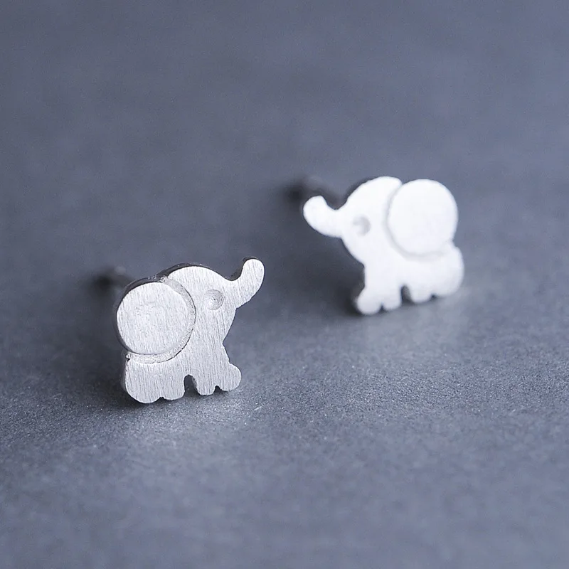 925 sterlingSV fashion personality wild earrings cute little elephant shape small ear nail anti-allergy
925 sterlingSV fashion personality wild earrings cute little elephant shape small ear nail anti-allergy