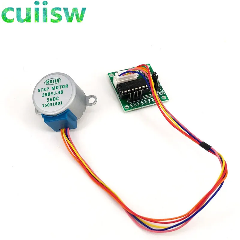 Smart Electronics 28byj-48 5V 4-phase dc gear stepper motor controller + ULN2003 switchboard DIY electronic suite
Smart Electronics 28byj-48 5V 4-phase dc gear stepper motor controller + ULN2003 switchboard DIY electronic suite