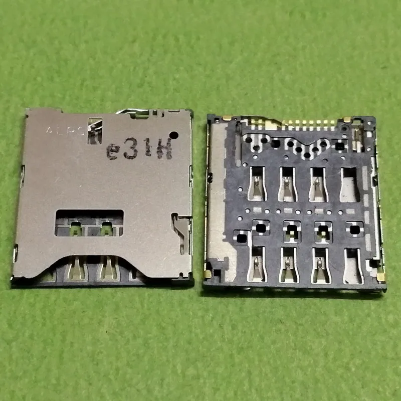 2 шт. разъем для держателя лотка чтения sim карт HTC M7 ONE 802 T D W htl22 SV C525E 6160 G25 S Z520E z560e