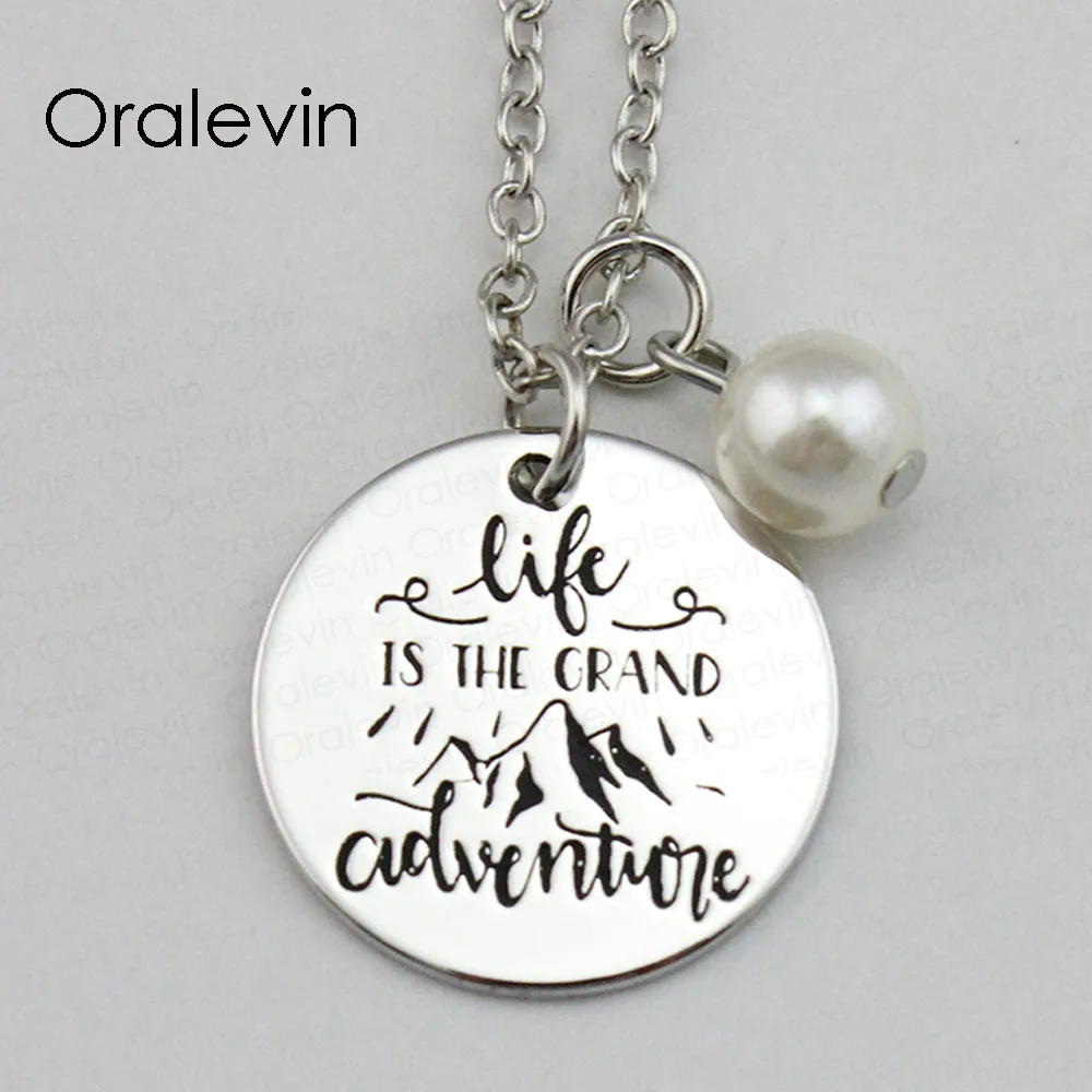 Вдохновляющие аксессуары LIFE IS THE GRAND ADVENTURE с ручной гравировкой, кулон на заказ, ожерелье, ювелирные изделия, 10 шт./лот, # LN1679
Вдохновляющие аксессуары LIFE IS THE GRAND ADVENTURE с ручной гравировкой, кулон на заказ, ожерелье, ювелирные изделия, 10 шт./лот, # LN1679