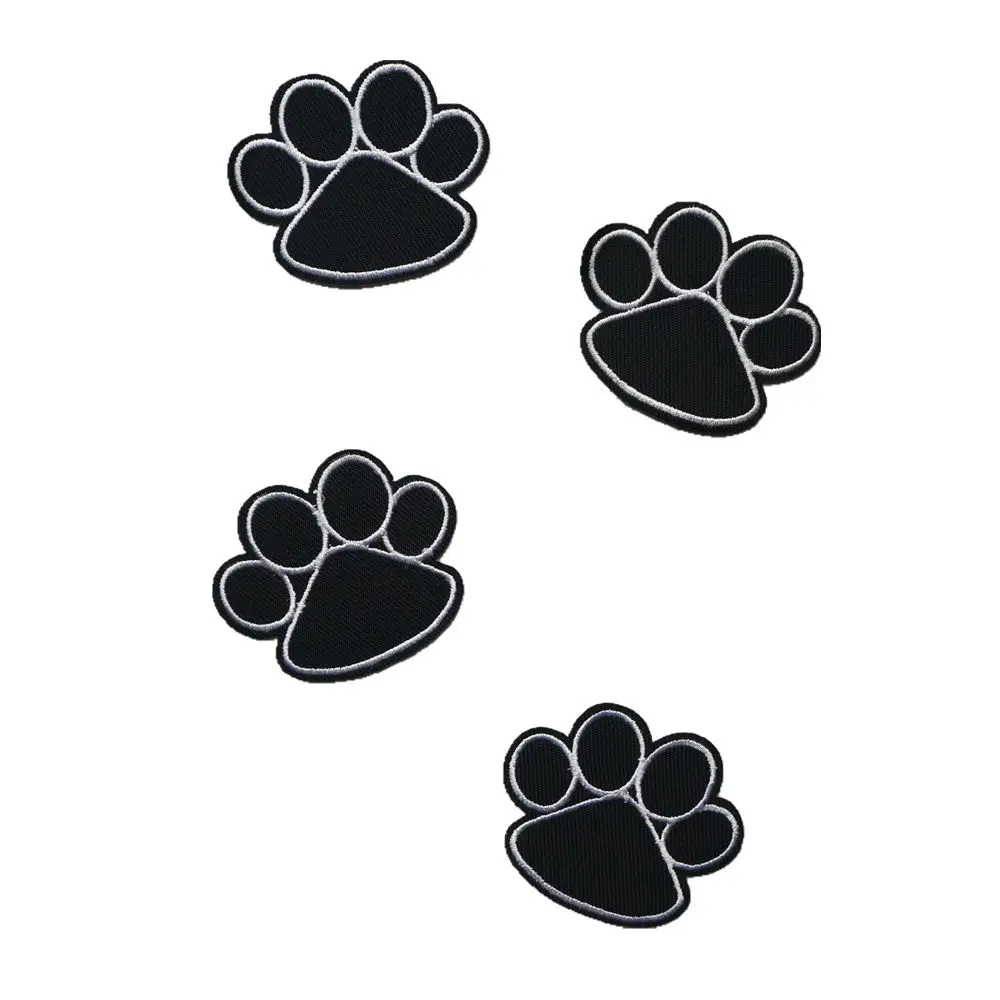 4PCS Cute Black Animal Footprint Sew Iron On Patches Embroidery Badges For Dress Clothes DIY Appliques Craft Decoration
4PCS Cute Black Animal Footprint Sew Iron On Patches Embroidery Badges For Dress Clothes DIY Appliques Craft Decoration