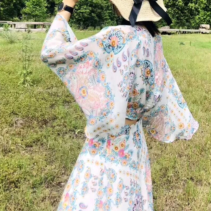 Women Silk Suit 2019 Summer Women Holiday 100% Silk Off the Shoulder Flare Sleeve Top Expansion Bottom Silk Skirt Set New
Women Silk Suit 2019 Summer Women Holiday 100% Silk Off the Shoulder Flare Sleeve Top Expansion Bottom Silk Skirt Set New