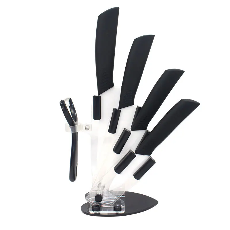 Brand 2016 New Arrival 3" 4" 5" 6" + Peeler + Knife Holder Ceramic Knife Set white Blade High Quality Kitchen Knives Set
Brand 2016 New Arrival 3" 4" 5" 6" + Peeler + Knife Holder Ceramic Knife Set white Blade High Quality Kitchen Knives Set