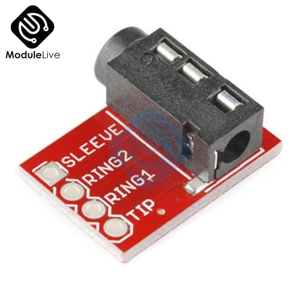 NEW TRRS 3.5mm Audio Socket Jack Breakout Headphone Video Audio MP3 Jack Professional AL Module 3.5 MM Board
NEW TRRS 3.5mm Audio Socket Jack Breakout Headphone Video Audio MP3 Jack Professional AL Module 3.5 MM Board